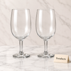 Danny Home Stemmed Glass Set - 2 Pcs Clear Goblets