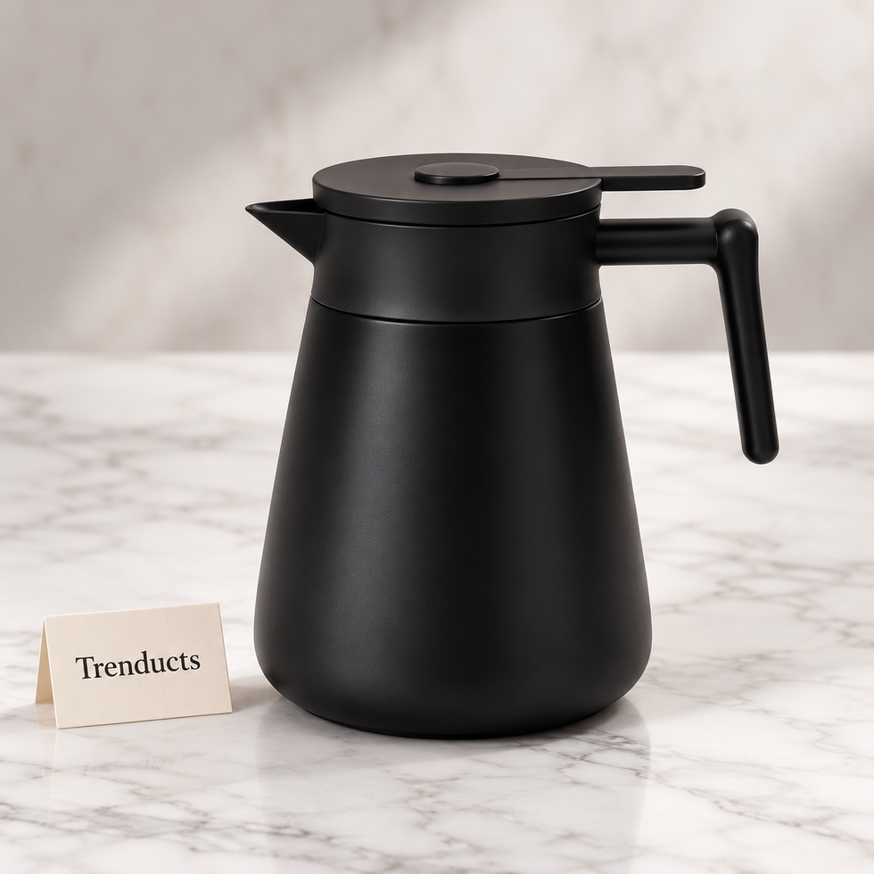Danny Home Conical Black Vacuum Jug - 3 Sizes