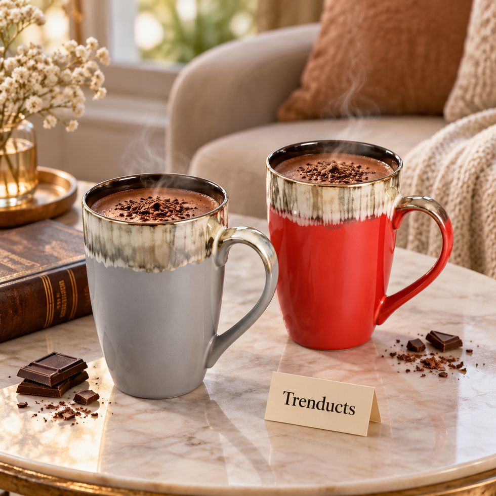 Danny Home Ceramic Mug 320ml - Tall Reactive Drip Glaze (each)