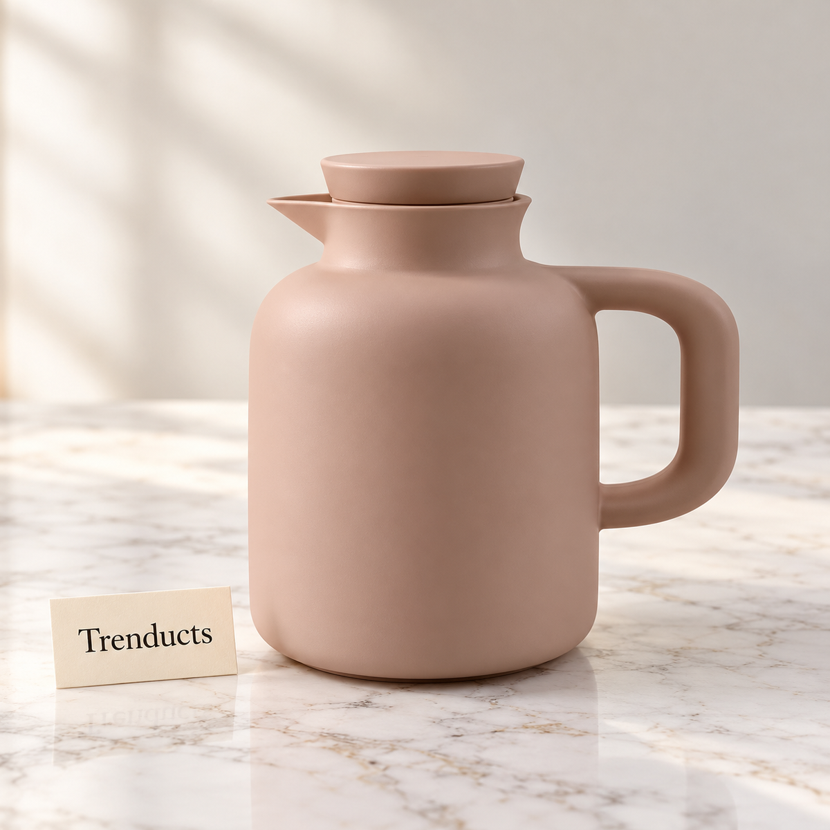 Danny Home Glass Lined Vacuum Jug 1L - Cap Lid