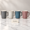 Speckled Matte Mug 450 ml - Square Handle (Random Colour)