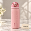 Owala Water Bottle 32 oz - Blush Pink Lace Embossed