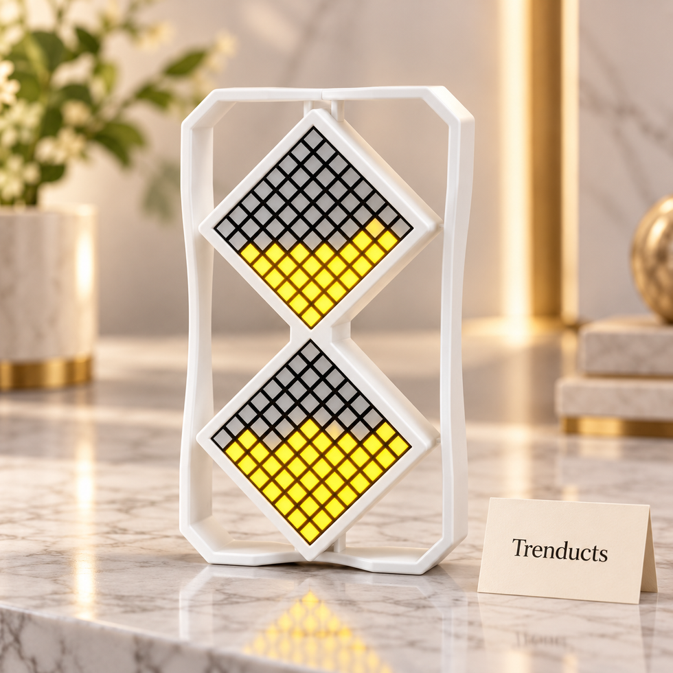 LED Electronic Hourglass Timer with Gravity Sensing- 30 Min
