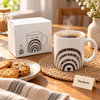 Danny Home Porcelain Coffee Mug 330ml - Rainbow Gift Box