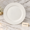 Brilliant White Round Plate - Plain White