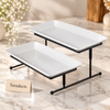Brilliant Tiered Serving Tray with Stand
