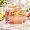 Acrylic Juice Dispenser with Tap for Water and Drinks