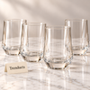 Danny Home Glass Tumbler Set - 4 Pcs 396ml Tapered