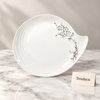 Brilliant Bird Plate 12 Inch - White with Bird Edge
