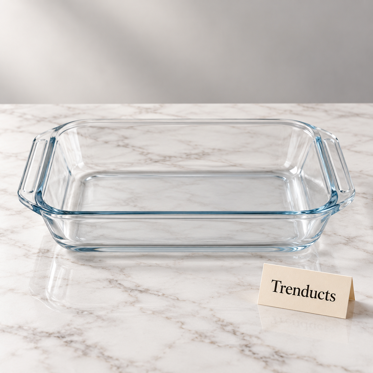 Danny Home Glass Baking Pan - Rectangular with Handles