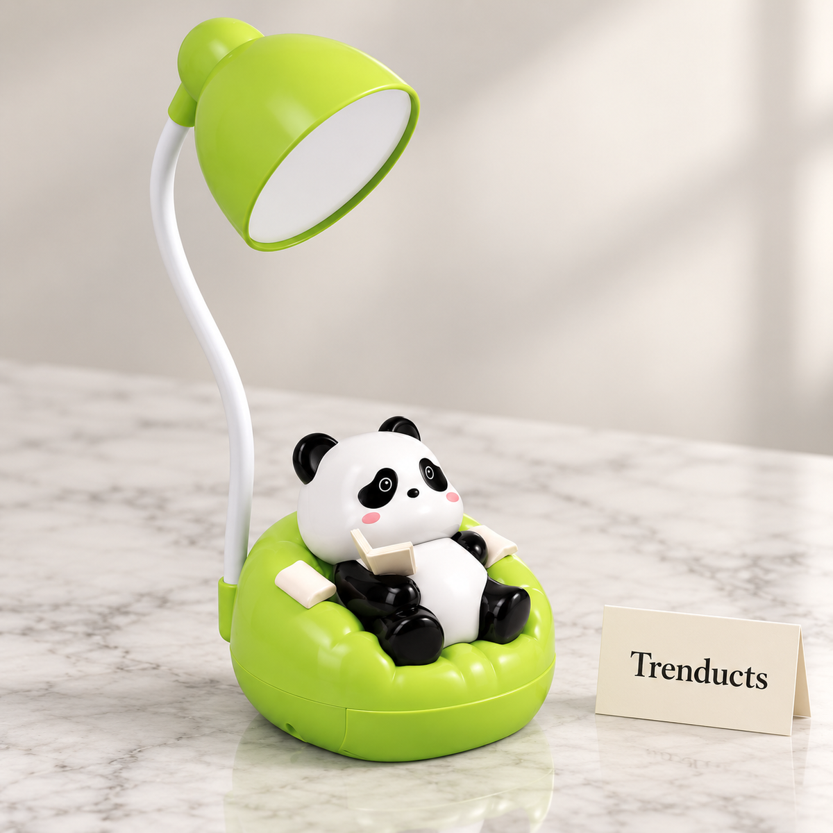 Panda Night Light - Rechargeable Lamp with Phone Holder