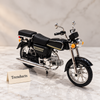 70 Bike Model Miniature - Black Die-Cast Motorbike