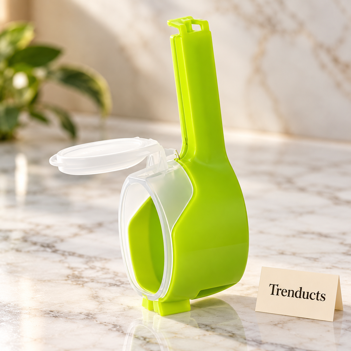 Pouch Clip with Pour Spout - Bag Sealing Clip