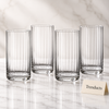 Danny Home Highball Glass Set - 4 Pcs 520ml Ribbed