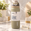 Owala FreeSip 32oz Water Bottle - Taupe & White