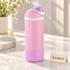 Owala Insulated Steel Water Bottle - Pastel Pink Flip Lid