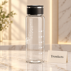 Echou Glass Hydration Bottle with Time Markers