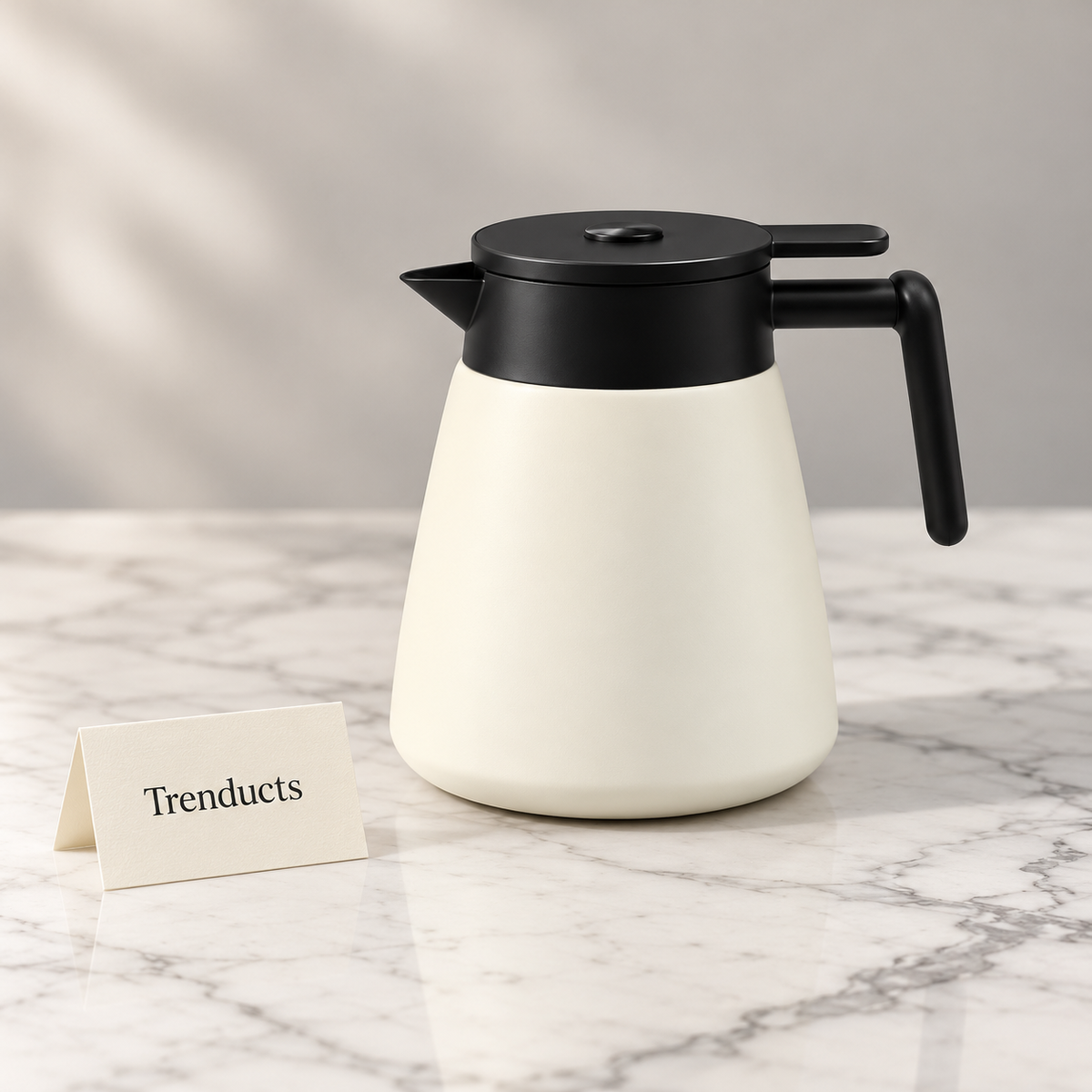 Danny Home Conical Cream Vacuum Jug - 3 Sizes