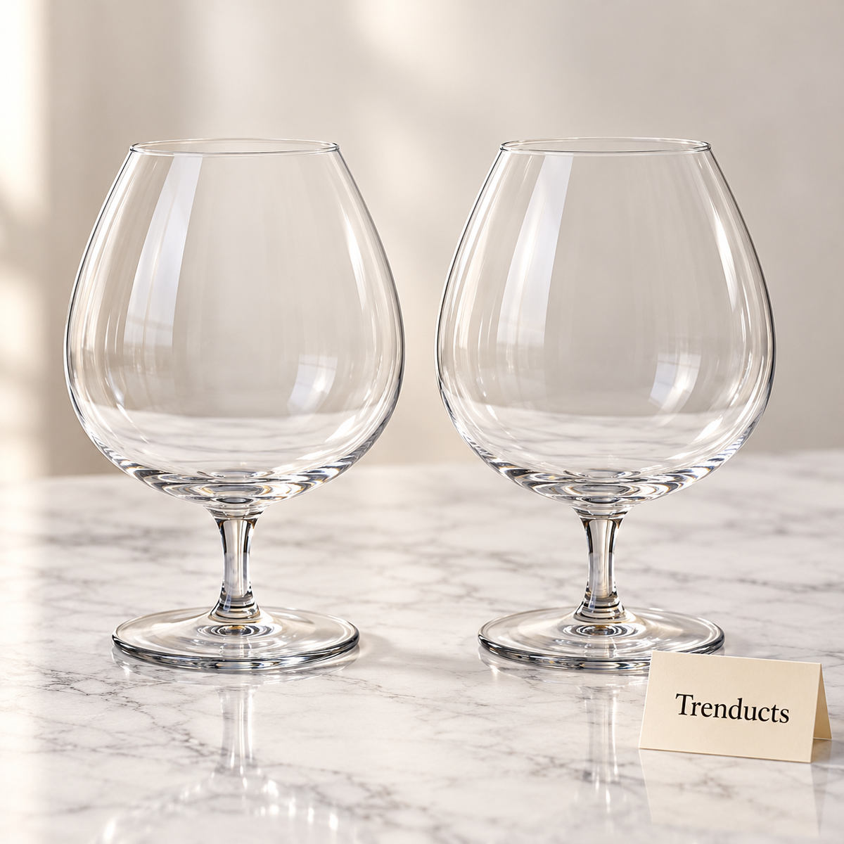 Danny Home Crystal Snifter Glass Set - 2 Pcs 800ml
