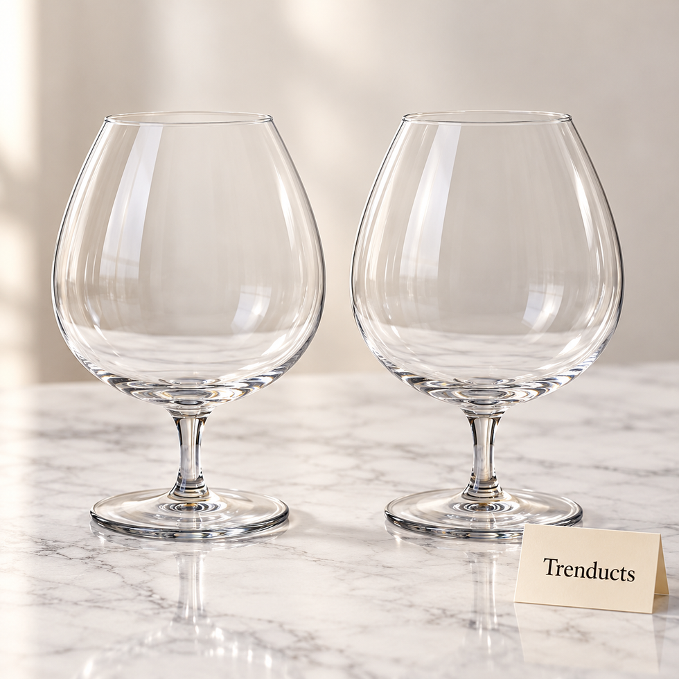 Danny Home Crystal Snifter Glass Set - 2 Pcs 800ml
