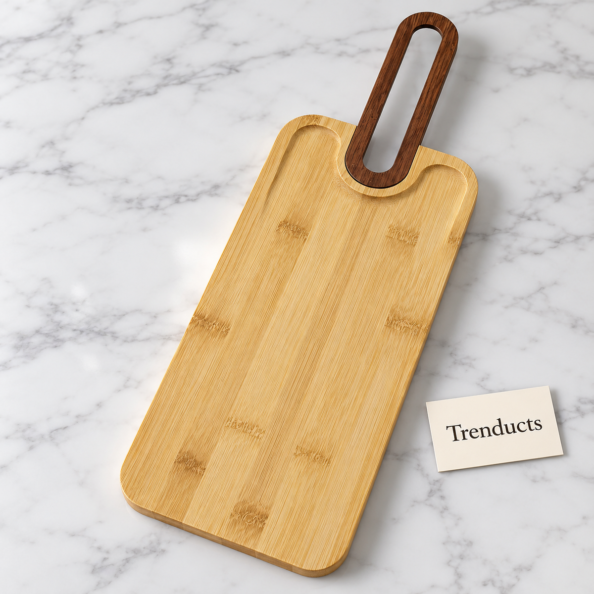 Bamboo Platter 40x14 - Long Wooden Serving Board