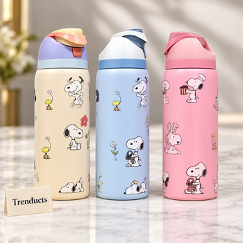 Insulated Water Bottle on white marble | Trenducts