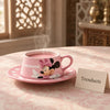Disney Minnie Mouse Ceramic Cup and Saucer Set - Pink