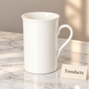 Danny Home Mug - 300 ml Tall Slim White Porcelain