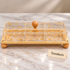Elegant Dry Fruit Tray with Lid - 3 Compartment Acrylic