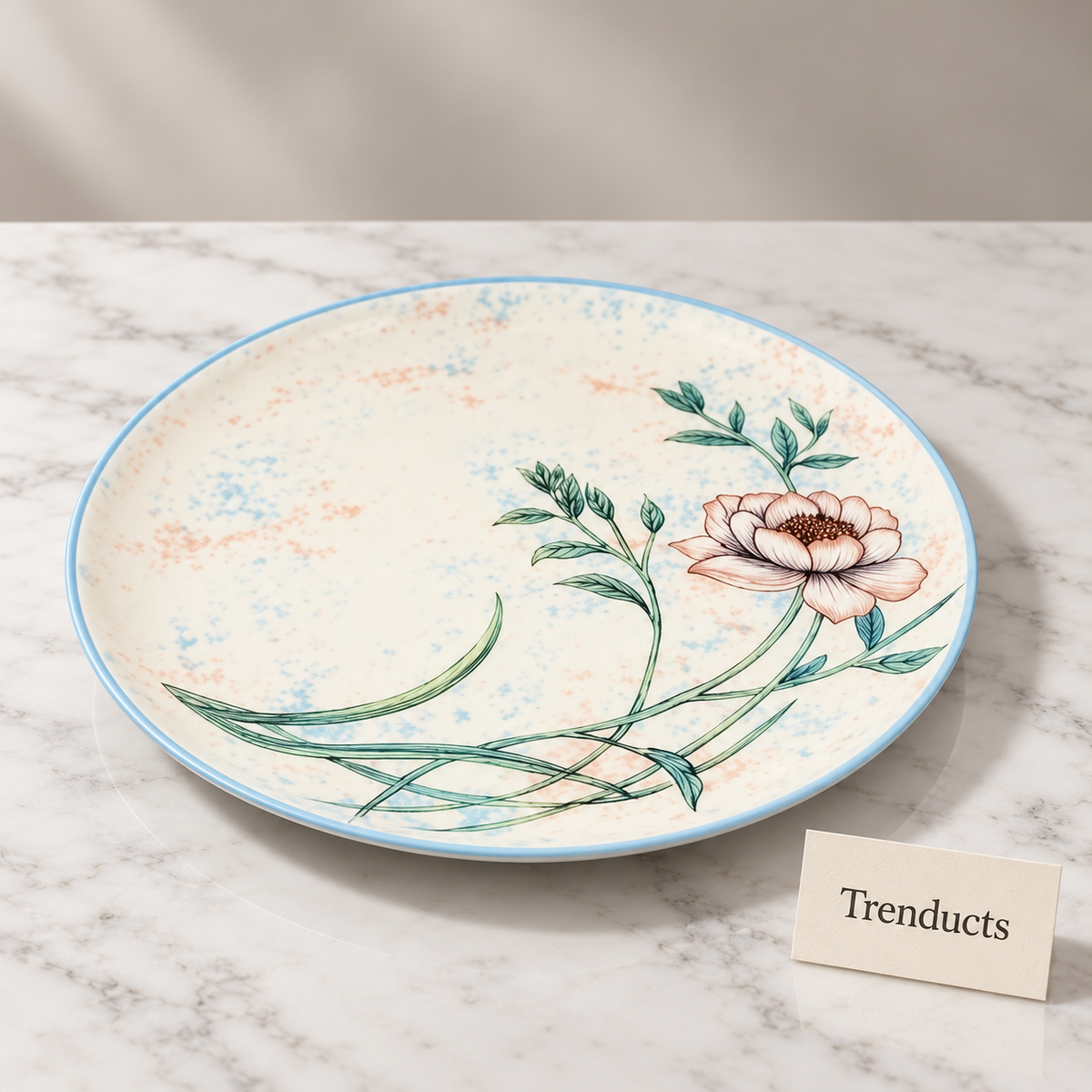 Brilliant Dinner Plate 10.5 Inch - Pink Magnolia