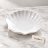 Symphony Dune Plate 21 cm - White Wavy Edge Plate
