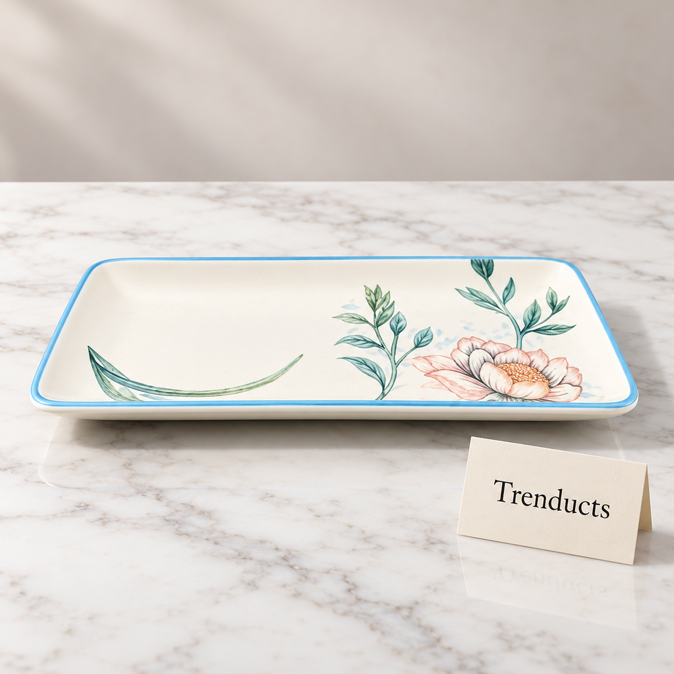 Brilliant Rectangular Dish 10 Inch - Pink Magnolia