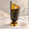Electric Bakhoor Burner - Black & Gold Tree Cut-Out
