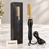 Electric Hair Straightener Comb - Gold Titanium Hot Comb
