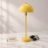 Danny Home Mushroom Table Lamp - Yellow Metal