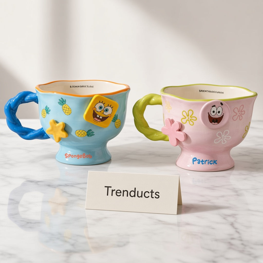 Disney SpongeBob 3D Ceramic Coffee Mug - Patrick Design (each)