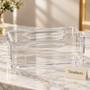 Clear Acrylic Tissue Box - Rectangular Cover
