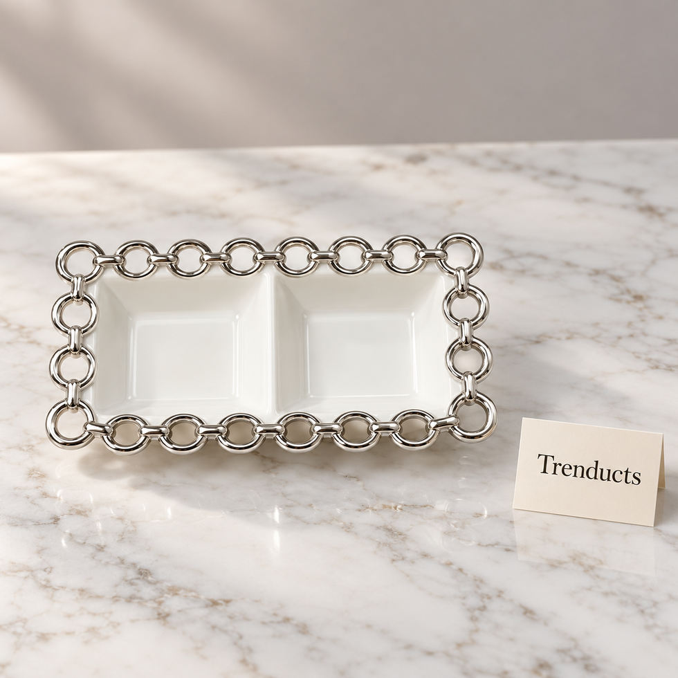 Brilliant Rectangular Bowl 8.75 Inch - Circle Edge