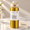 Owala Water Bottle 32 oz - Metallic Gold