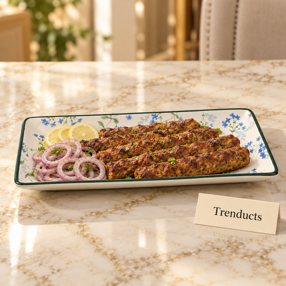 Brilliant Rectangular Serving Dish - Blue Myosotis