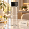 Echou Glass Hydration Bottle with Time Markers