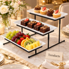 Brilliant Tiered Serving Tray with Stand