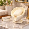 Brilliant Granite Soap Dish - White Speckled Porcelain