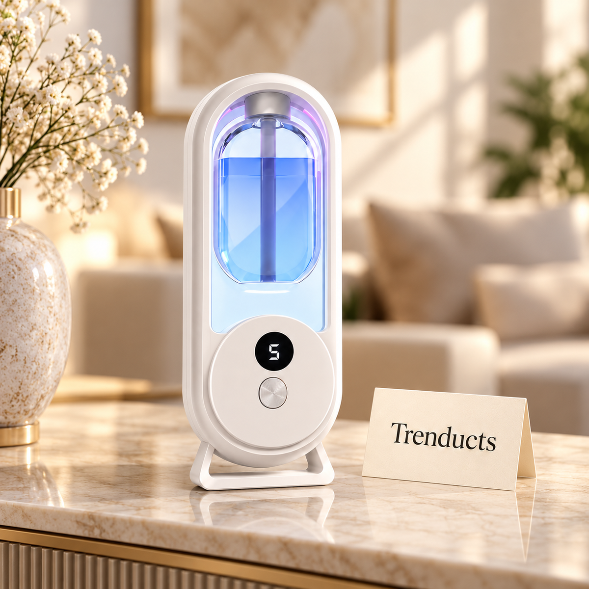 Automatic Aroma Diffuser and Air Freshener with Digital Display