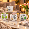 Cute Cartoon Mug 540 ml - Gold Handle (Random)