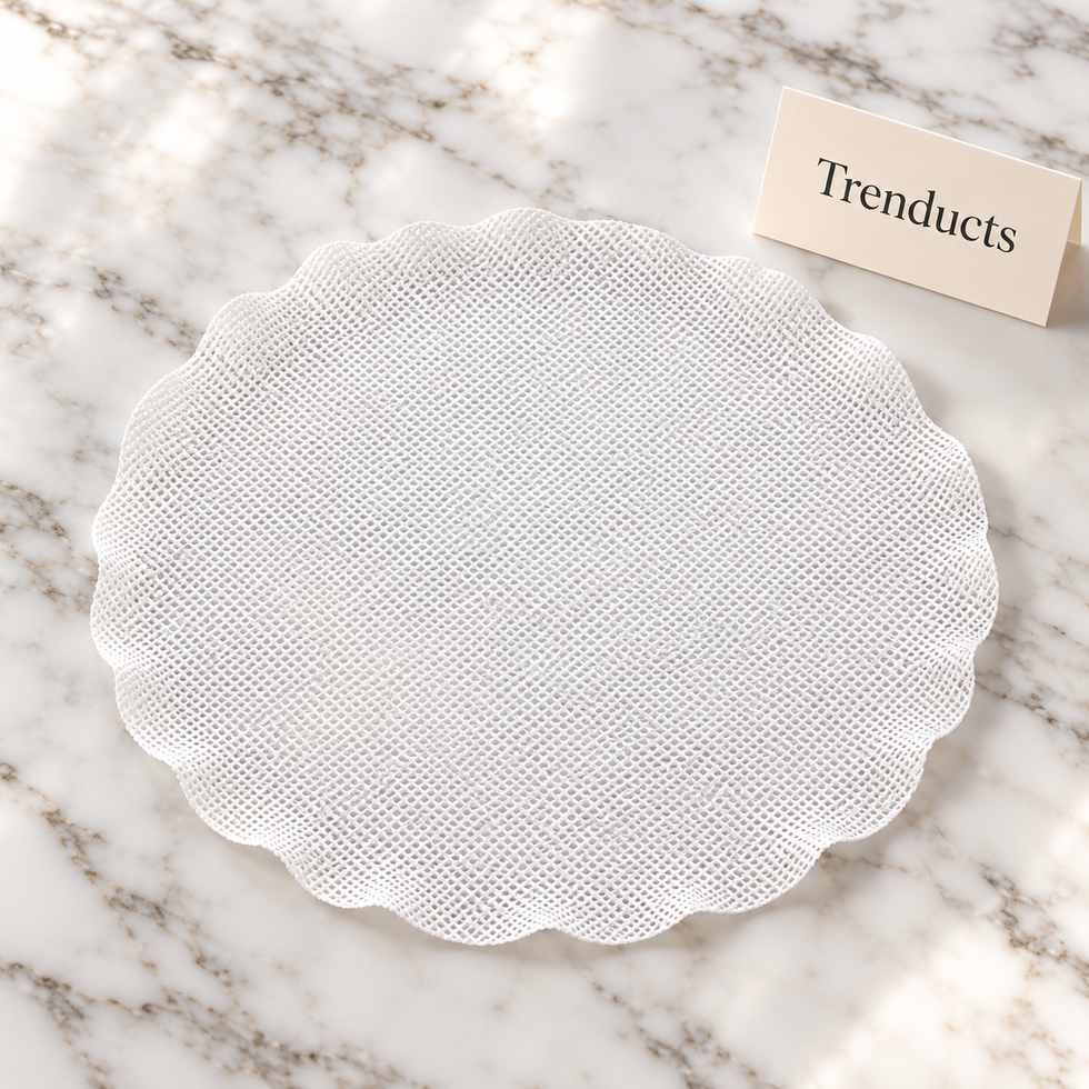 Round Steamer Mats 28 cm - 3 Pcs Mesh Liners for Steaming