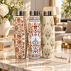 600ml Printed Steel Water Bottle for Hot and Cold - Floral Designs