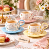 Ceramic Characters Cup and Saucer Set (Random)
