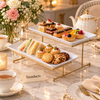 Brilliant Tiered Serving Tray with Stand