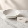 Danny Home Porcelain Deep Plate 20 cm - Plain White